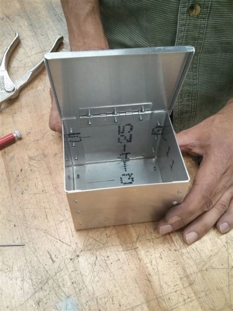 metal box welding project